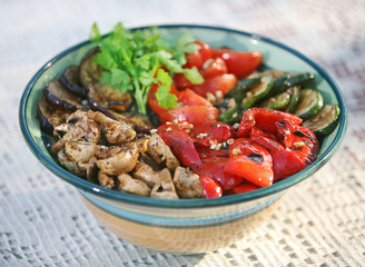 grilled vegetables