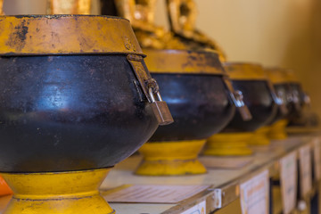Monk alms bowls