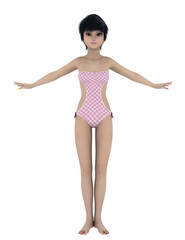 Fototapeta premium 若い女性