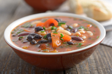 Three bean soup
