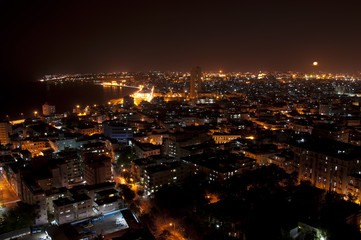 Sunset above the Malecon in Havana, Cuba