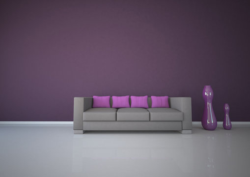 Purple Interior Design