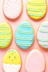Easter homemade gingerbread cookie