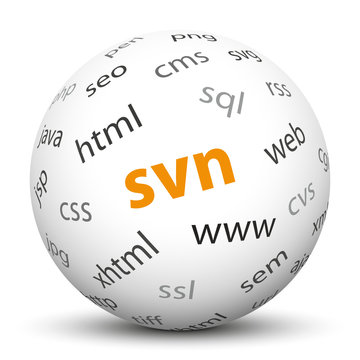 Kugel, svn, Versionsverwaltung, Software, Dateien, Verzeichnisse