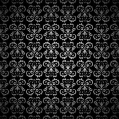 Fototapeta premium Vintage floral motives background