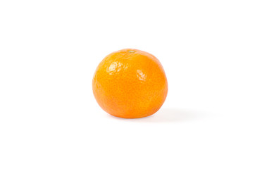 Mandarin isolated on white background