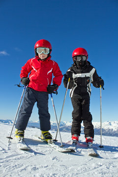 2 copains au ski