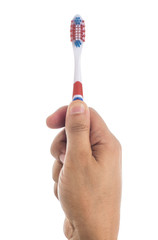 Hand With Toothbrush