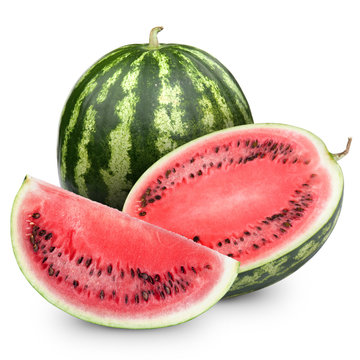 Watermelon isolated on white background