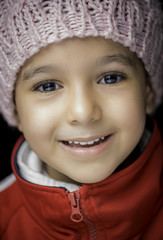 Little Girl with Beautiful Smile