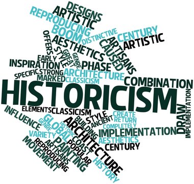 Word cloud for Historicism