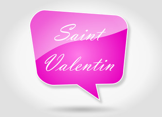 Bulle : Saint Valentin