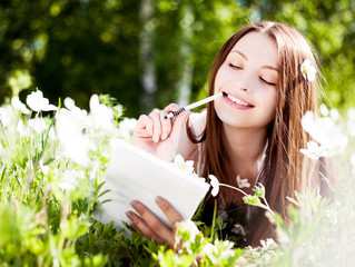 woman outdoors