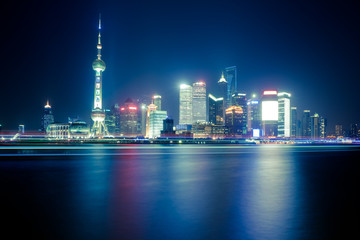 Shanghai Skyline at night