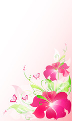 flower card