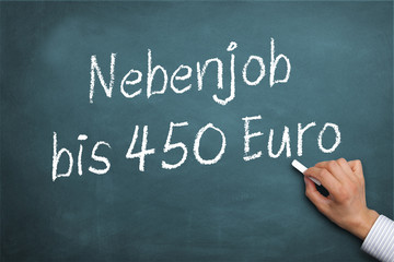 Fototapeta premium Nebenjob bis 450 Euro