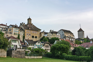 Fototapeta na wymiar Murten,Switzerland
