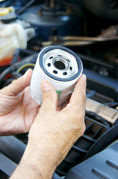 Car oil filter