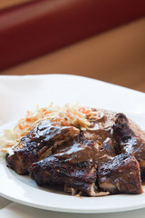 Jerk Chicken with Rice - Caribbean Style