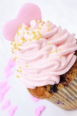 Valentine cupcake