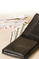 wallet with money