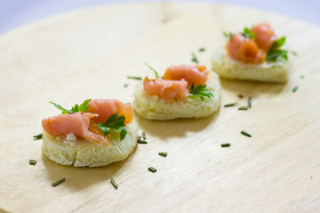 Smoked salmon