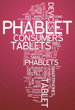 Word Cloud "Phablet"