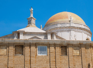 Fototapeta na wymiar Najlepiej Cathedral, Cadiz (Hiszpania)