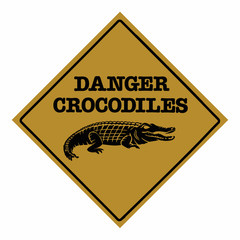 Crocodile sign