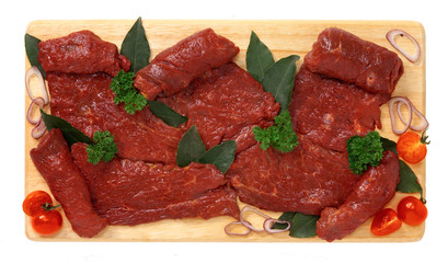 Fettine di carne di cavallo - Slices of horse meat © Studio Gi
