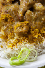 Carne al curry - Meat curry