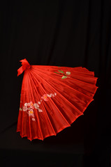 Red Asian Umbrella