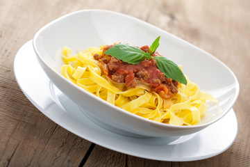 tagliatelle bolognese