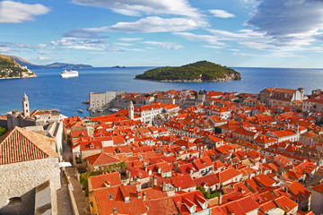 Beautiful panorama of Dubrovnik, Croatia - 48611144