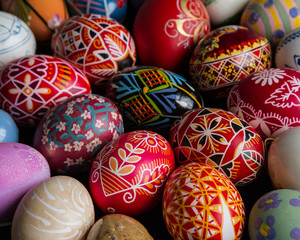 Colorful Easter Eggs