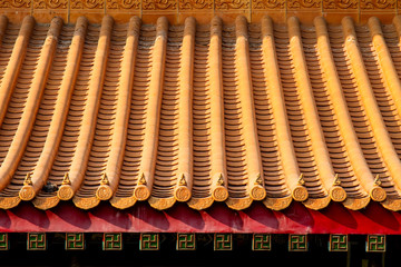 Ancient Chinese Temple Roof