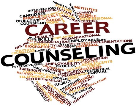 Word cloud for Career counseling