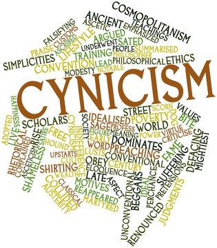 Word cloud for Cynicism