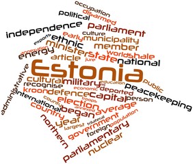 Word cloud for Estonia