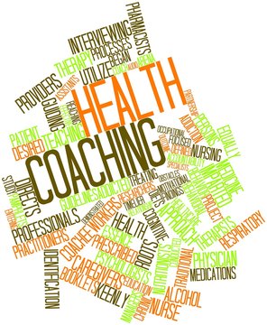 Word cloud for Health coaching
