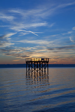 Sonnenuntergang am See