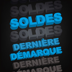 Soldes dernière démarque 3D