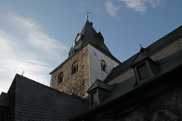 Fototapeta na wymiar Johanniskirche in Wernigerode