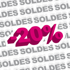 Soldes 20% 3D