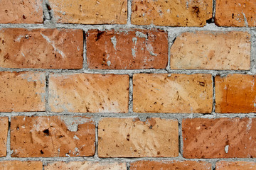 Background texture of a brick wall - obrazy, fototapety, plakaty