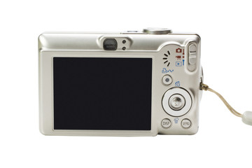 Close-up of a digital camera