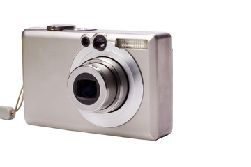 Close-up of a digital camera