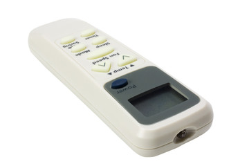Close-up of an air-conditioner remote control