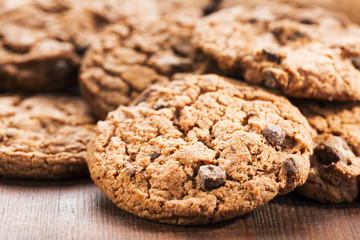 cookies with chocolate