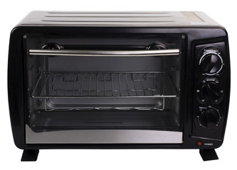 Close-up of a microwave oven